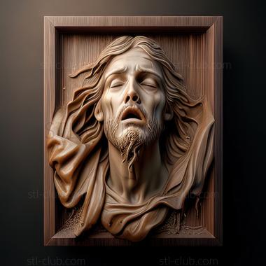 3D model st jesus (STL)